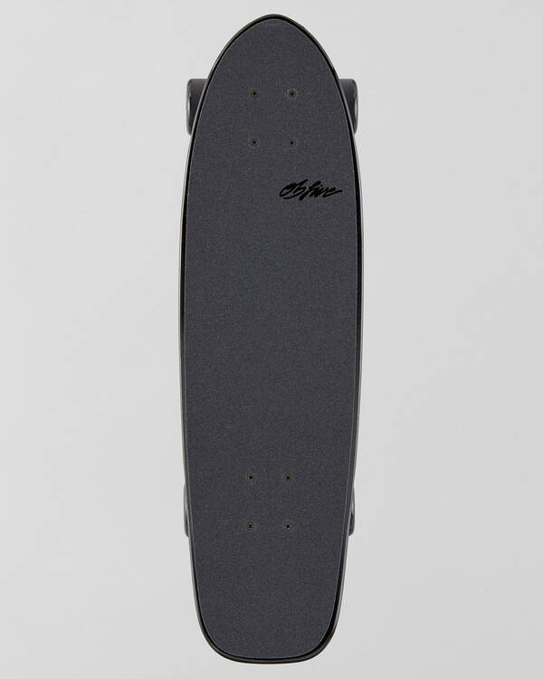 OBfive Black Cruiser Skateboard for Unisex