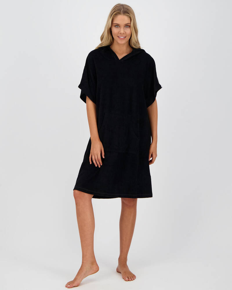 Calvin Klein Poncho Hooded Towel for Womens