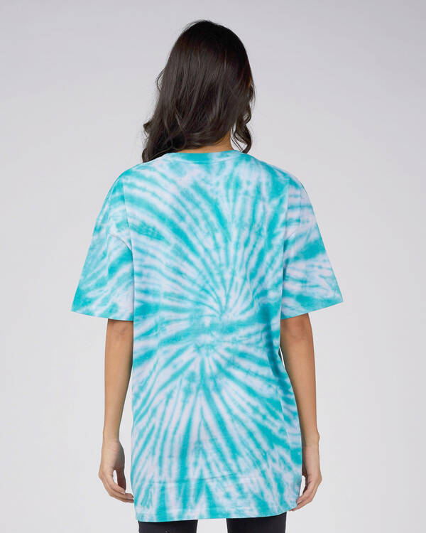 Stussy International Tie Dye T-Shirt for Womens