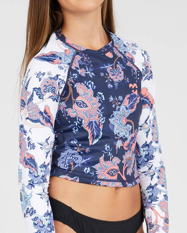 Billabong Girls' Gypsy Long Sleeve Rash Vest for Womens