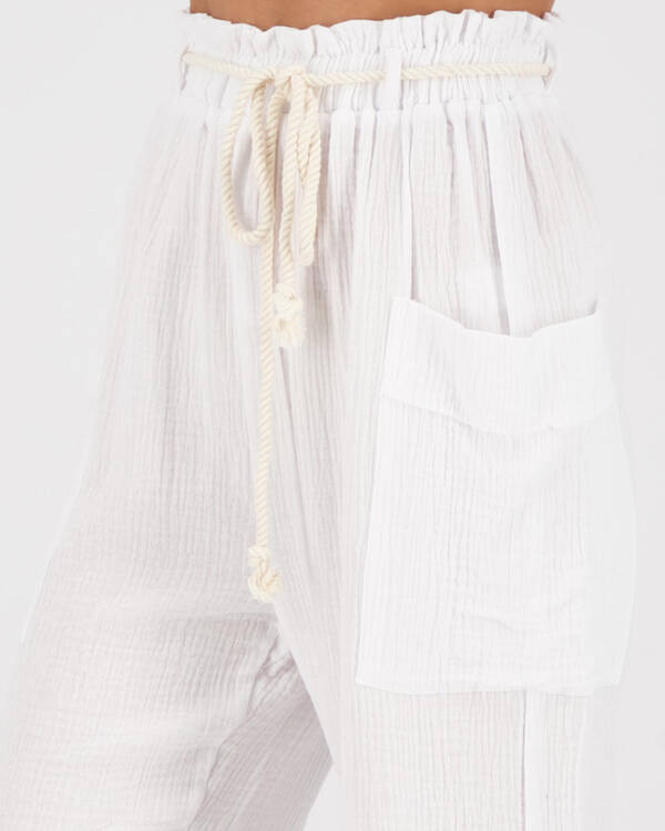 Sassy Hills Fashion Castaway Beach Pants for Womens