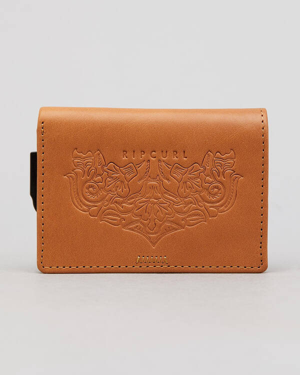 Rip Curl Navy Beach Leather Wallet for Womens