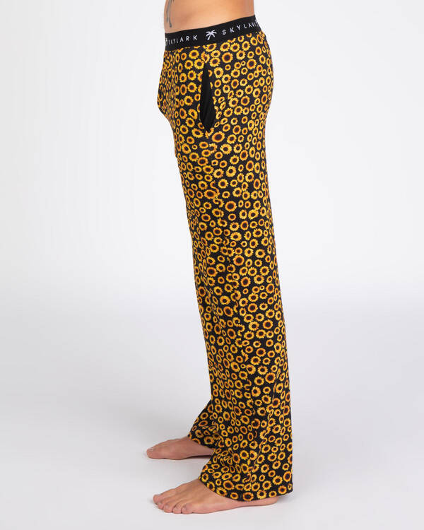 Skylark Sunflower Pyjama Pants for Mens