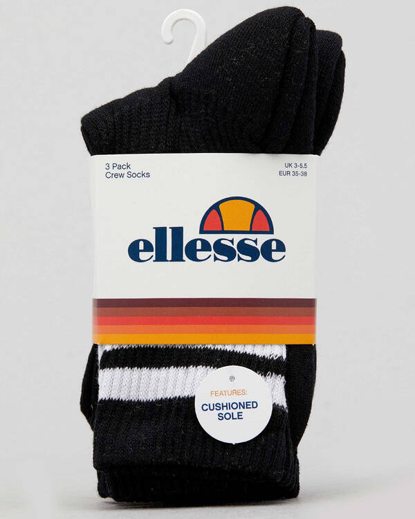 Ellesse Womens Pullo Sock Pack for Womens