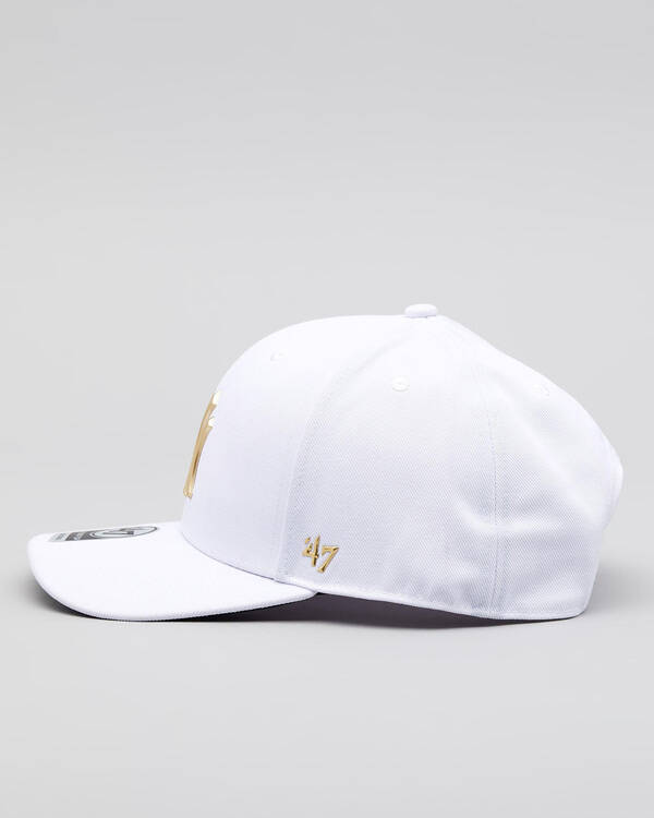 Forty Seven New York Yankees Caster Chrome Snapback Cap for Mens