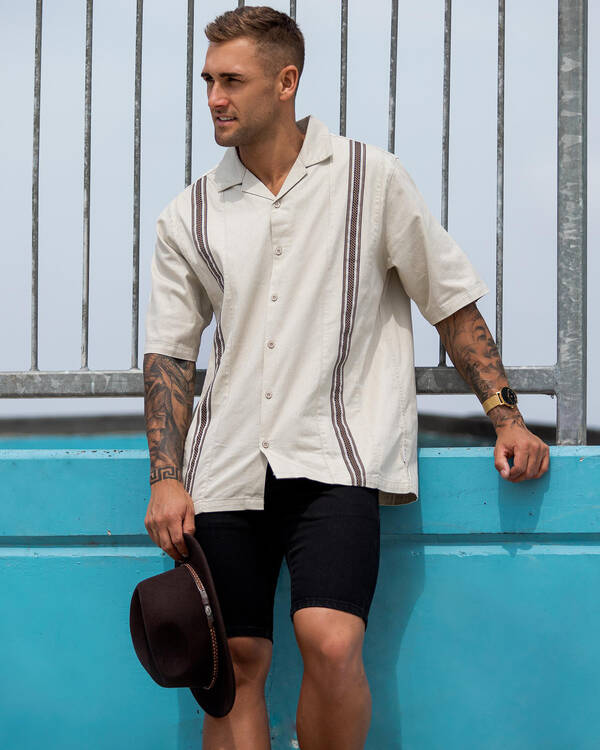 Afends Down The Line SS T-shirt for Mens