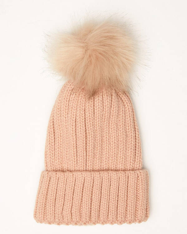 Mooloola Kylie Pom Pom Beanie for Womens