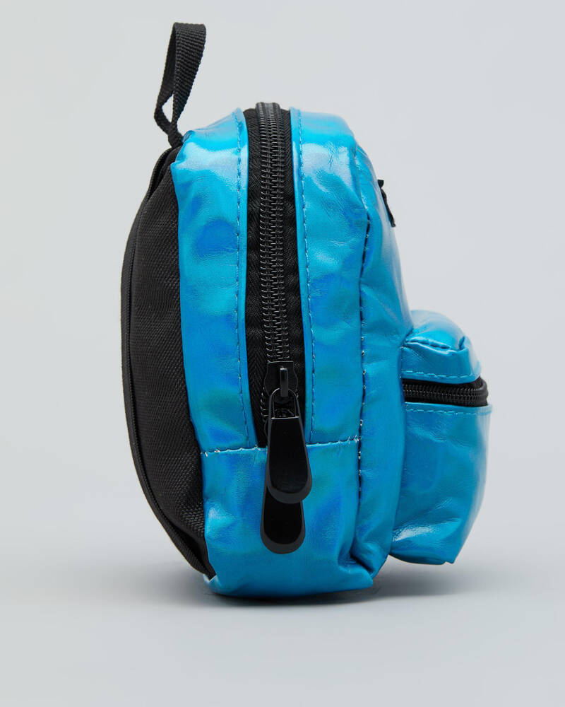 Mooloola BooBoo Mini Iridescent Blue Backpack for Womens