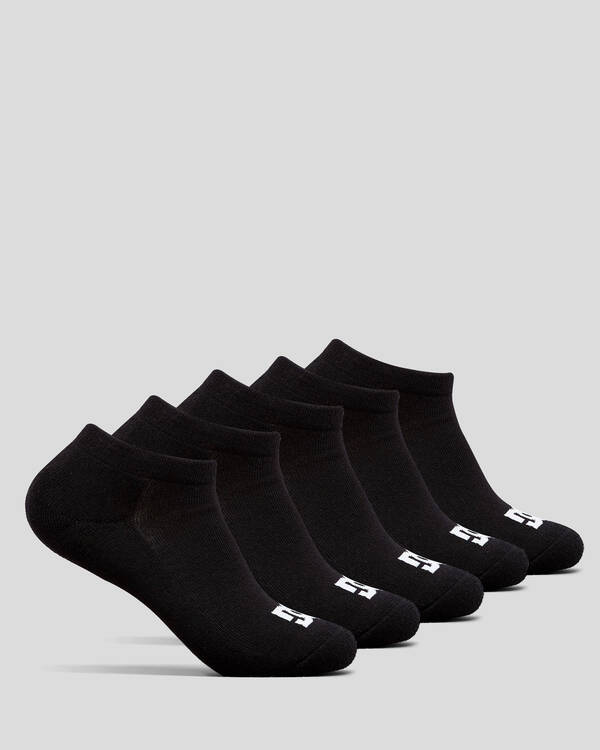 DC Shoes DC Ankle Socks 5 Pack for Mens