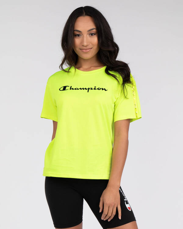Champion Tape T-Shirt for Womens