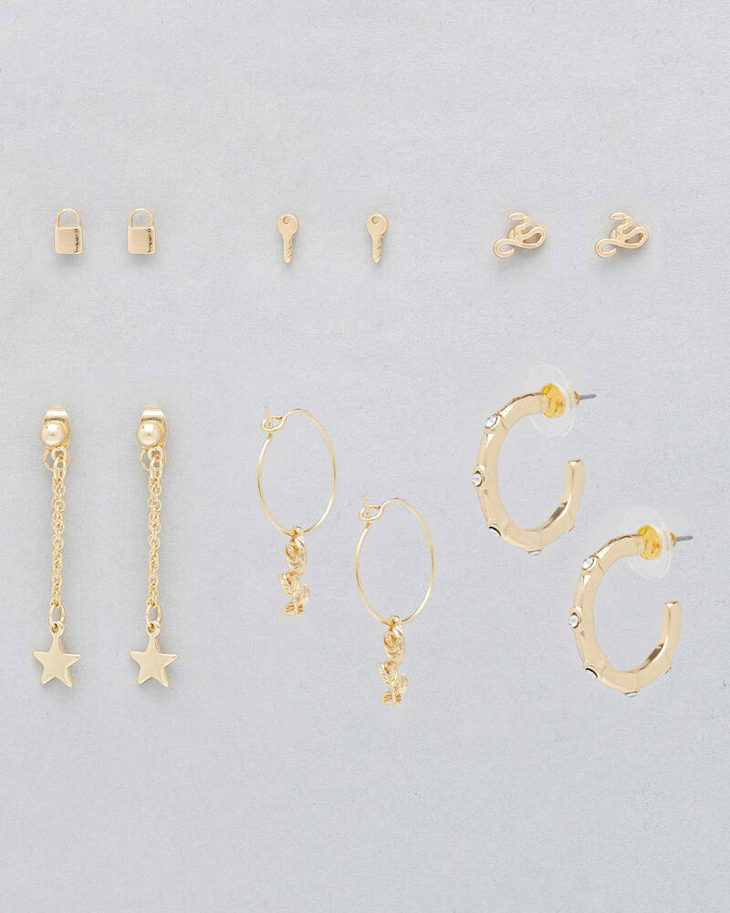 Karyn In LA Heartbreaker Earring Pack for Womens