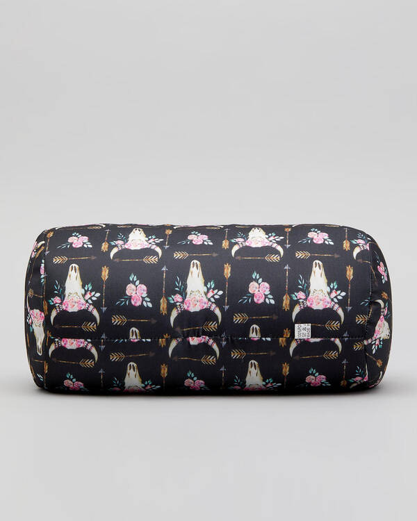 Mooloola Bull Skull Tube Travel Pillow for Womens