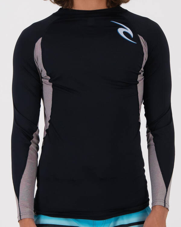 Rip Curl Wave Long Sleeve Rash Vest for Mens