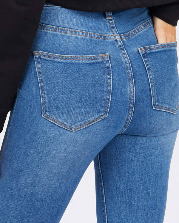 Ziggy Denim Skyscraper Super High Rise Skinny Jeans for Womens
