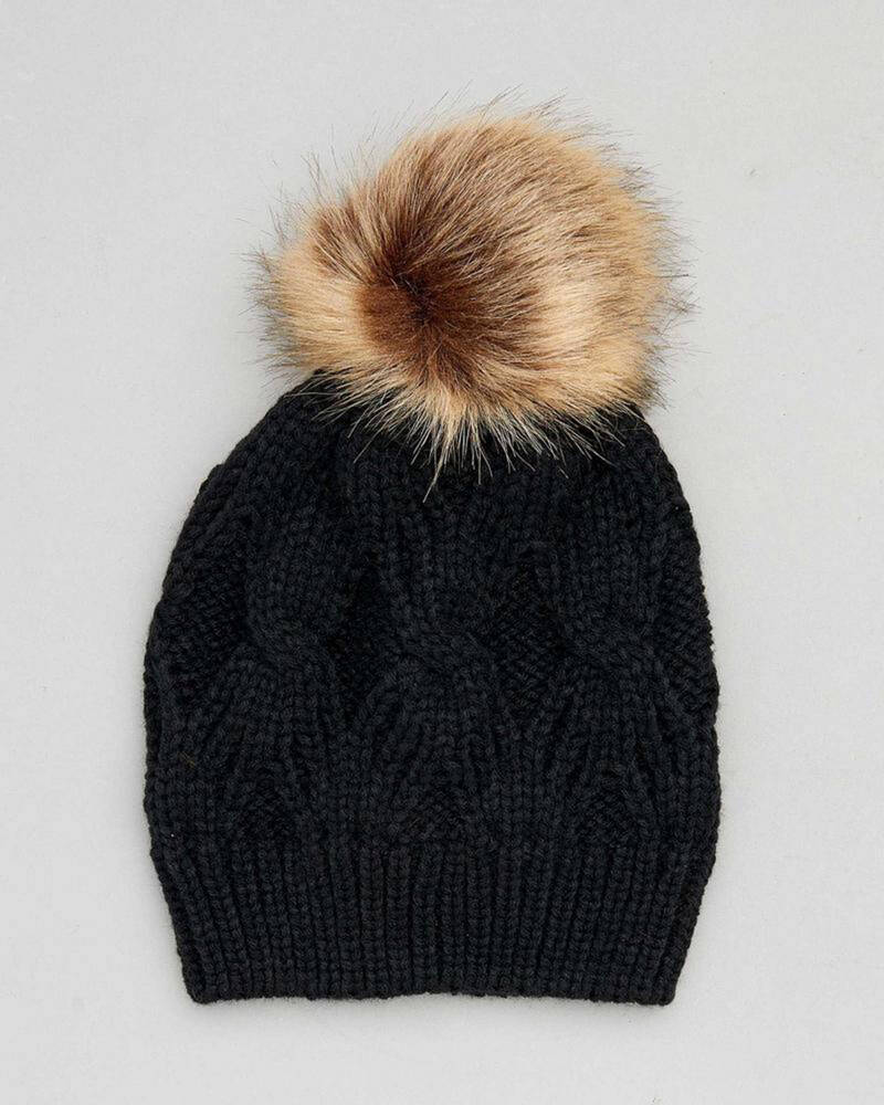Mooloola Demi Pom Pom Beanie for Womens