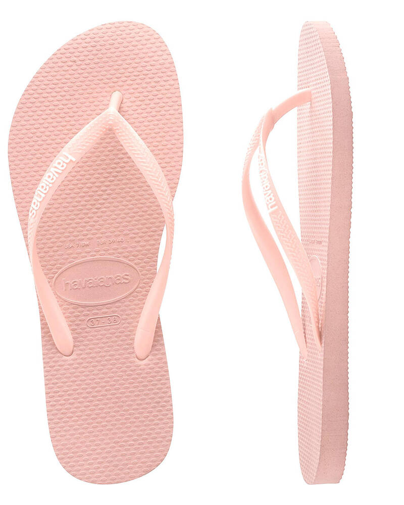 Havaianas Slim Logo Thongs for Womens