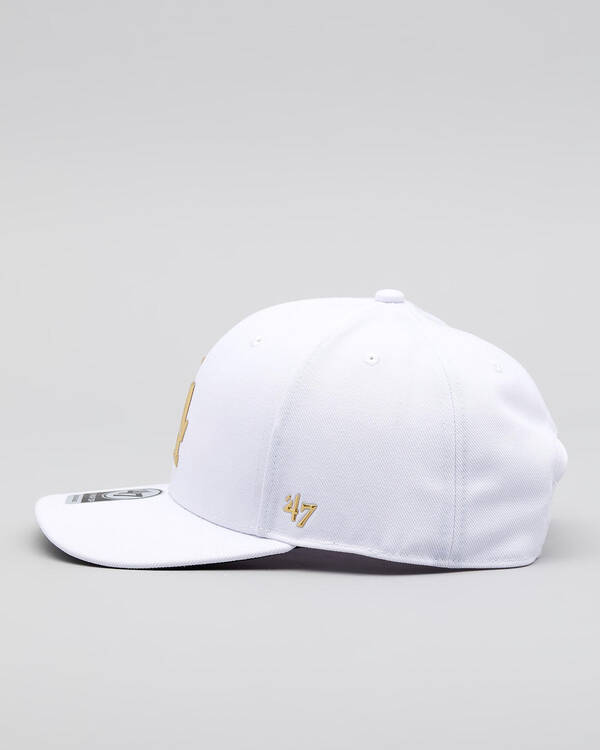 Forty Seven Los Angeles Dodgers Caster Chrome Snapback Cap for Mens