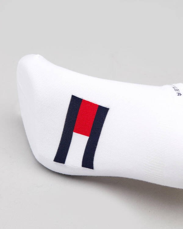 Tommy Hilfiger Womens Flag Logo Liner Sock Pack for Womens