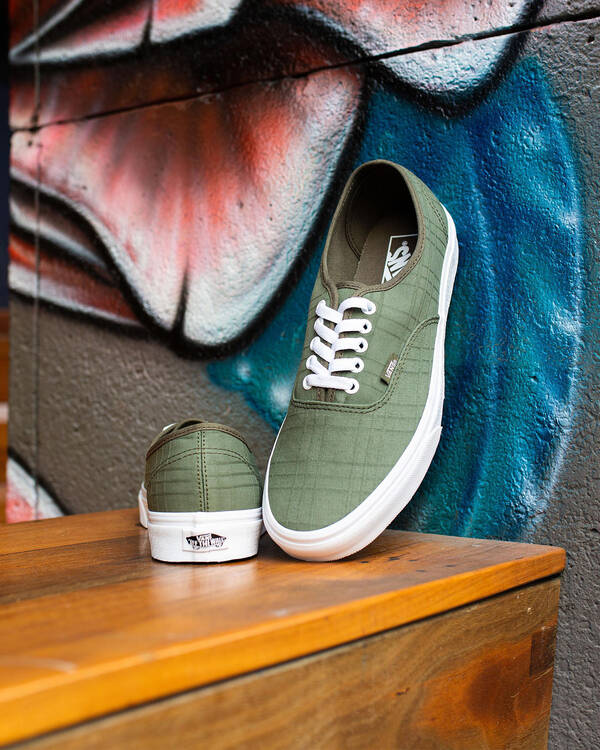 Vans Authentic Plaid Shoes for Mens