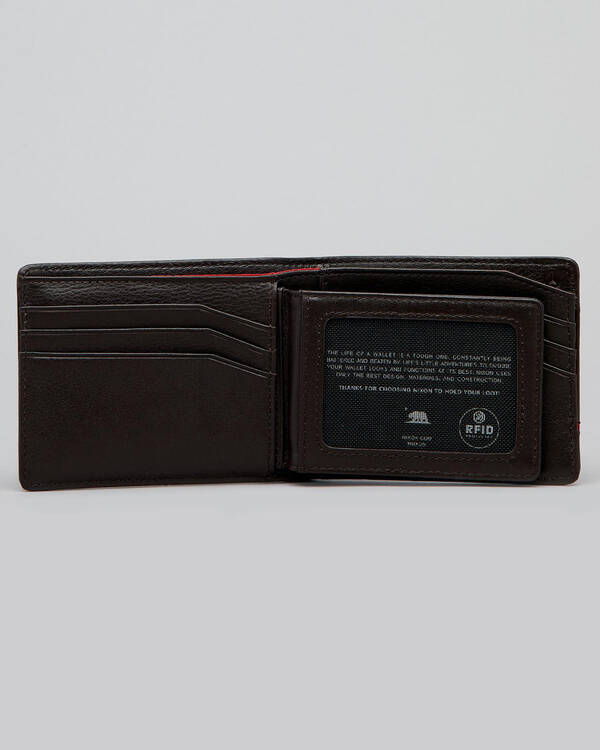 Nixon Pass Leather Wallet for Mens