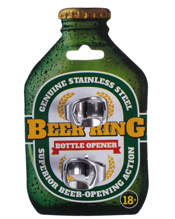 Get It Now Bottle Opener Rings for Mens