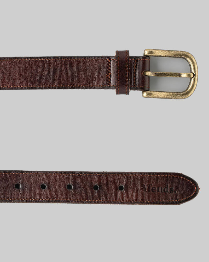 Afends Everyday Leather Belt for Mens