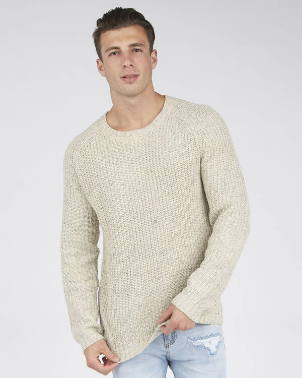 Rusty Magnitude Knit Sweatshirt for Mens