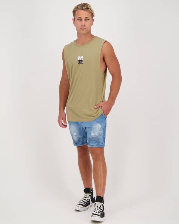 RVCA Unplugged Muscle Tank for Mens