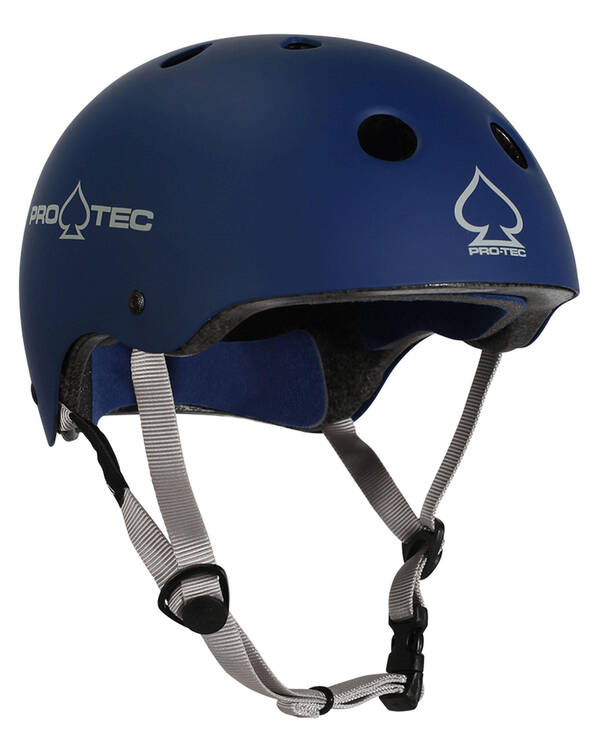 Pro Tec Protec Classic Matte Blue Helmet for Unisex