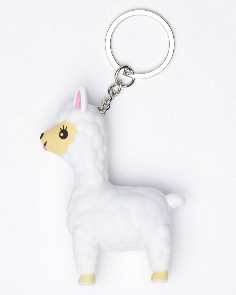 Get It Now Alpaca Keyring for Unisex
