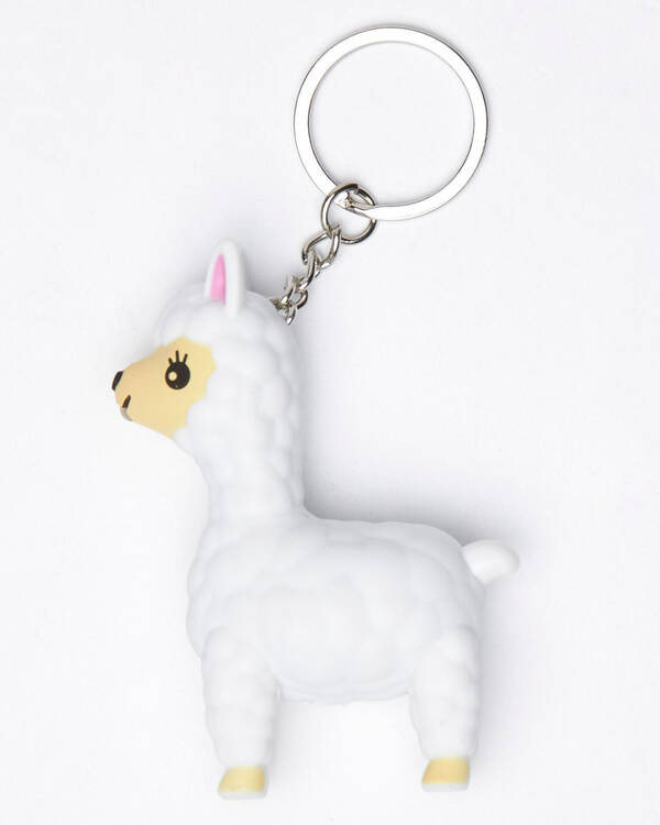 Get It Now Alpaca Keyring for Unisex