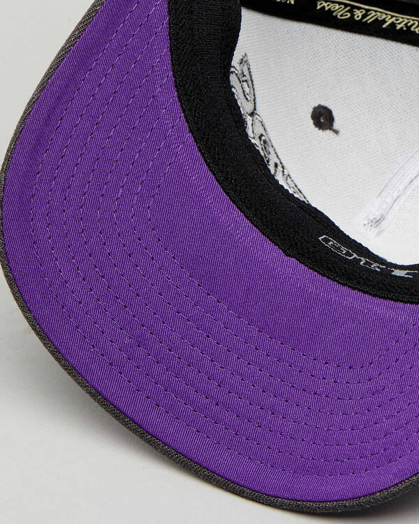 Mitchell & Ness Lakers Dark Heather Bb Cap for Mens
