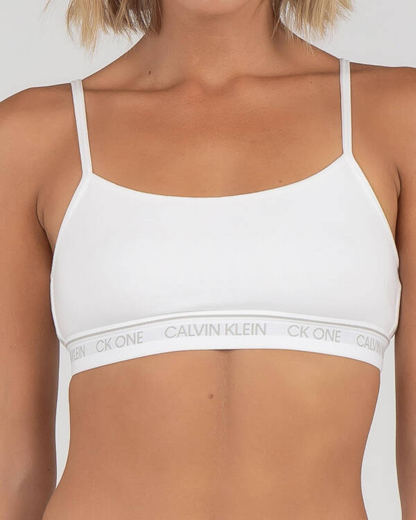 Calvin Klein CK One Unlined Bralette for Womens