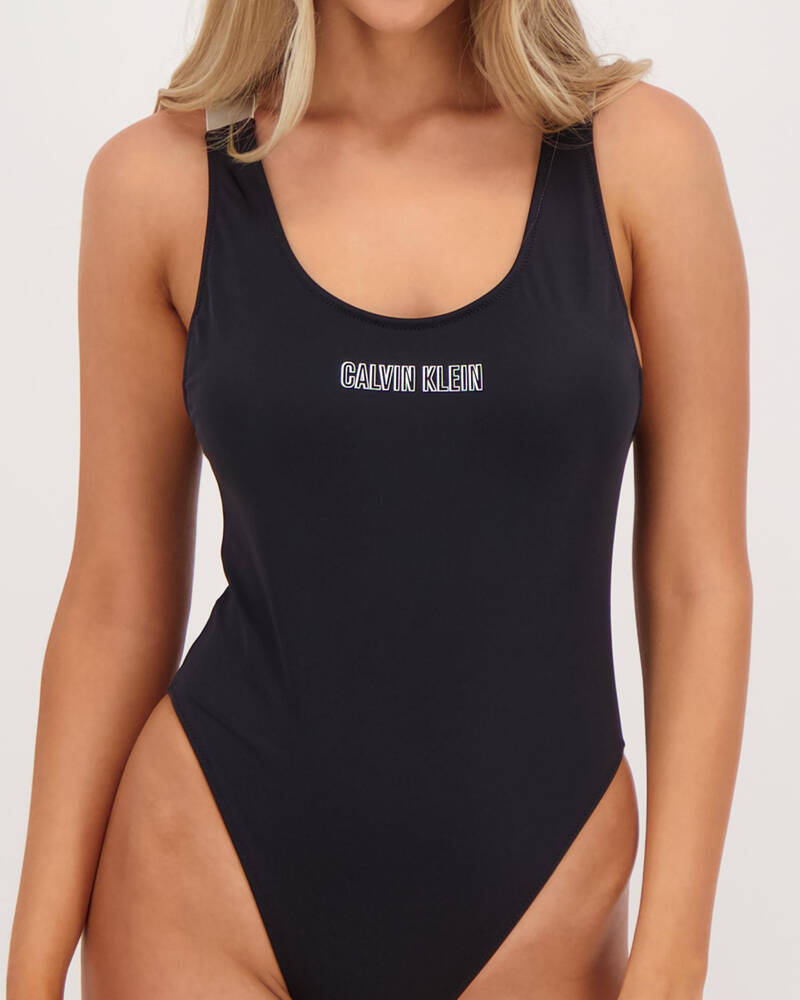 Calvin Klein Intense Power One Piece Swimsuit for Womens