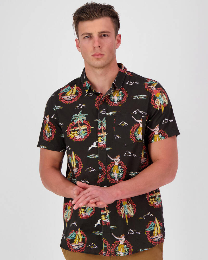 Banks Journal Seaside Short Sleeve Shirt for Mens