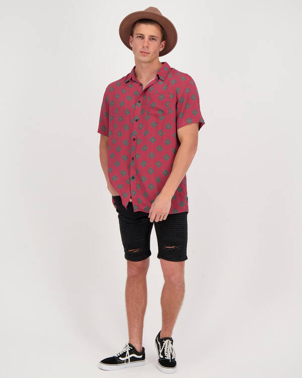 Skylark Prism Short Sleeve Shirt for Mens