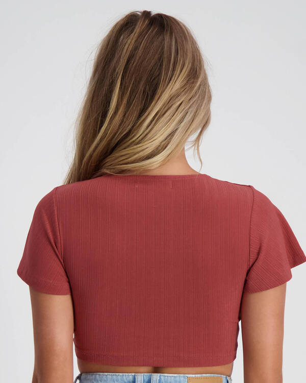 Mooloola Jett Twist Top for Womens
