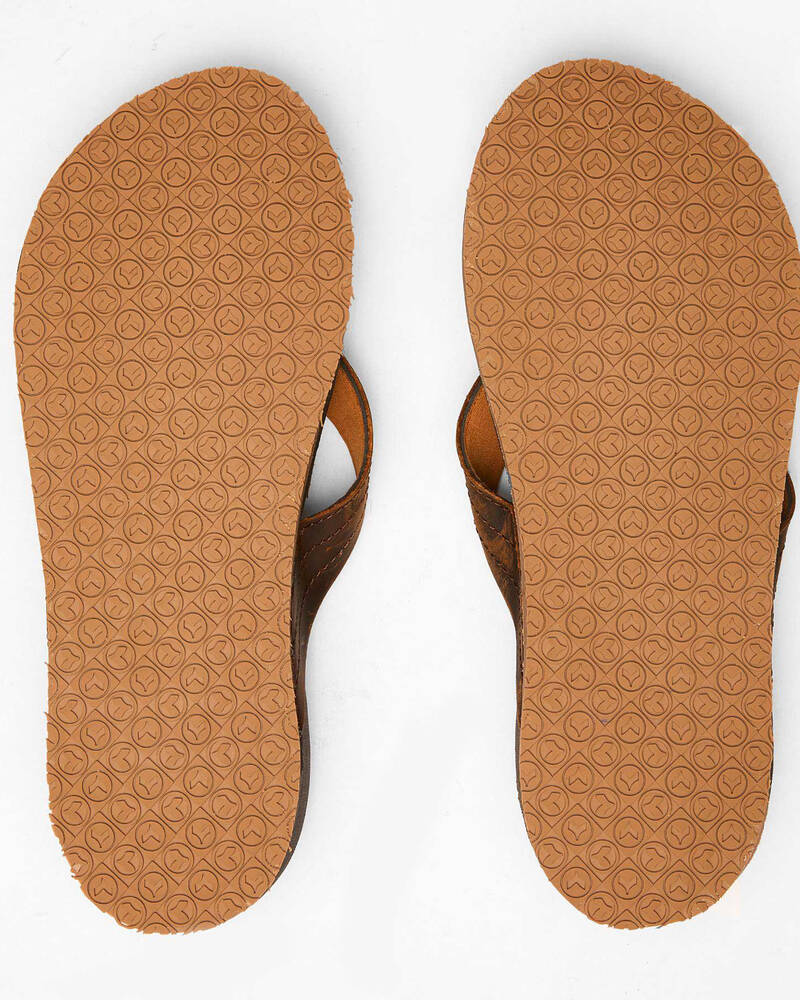 Kustom Cruiser Leather Sandals for Mens