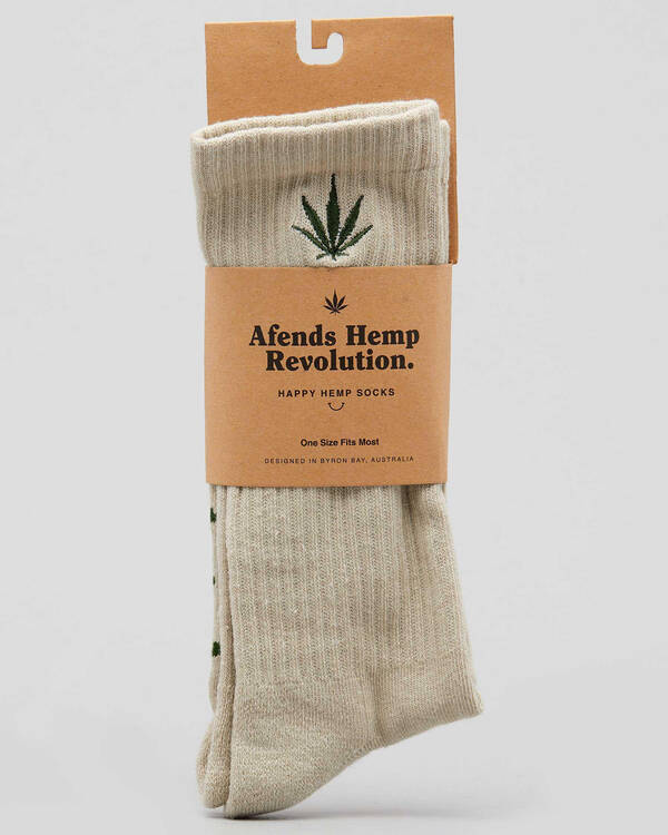 Afends Happy Hemp Socks for Mens