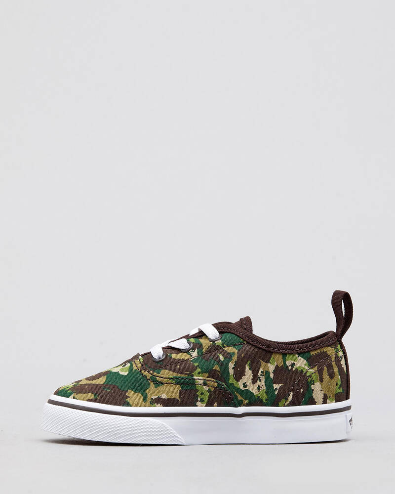 Vans Kids' Authentic Elastic Lace Animal Shoes for Mens