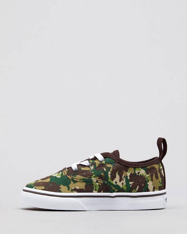 Vans Kids' Authentic Elastic Lace Animal Shoes for Mens
