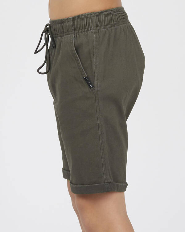 Rusty Boys' Hooked On Elastic Shorts for Mens