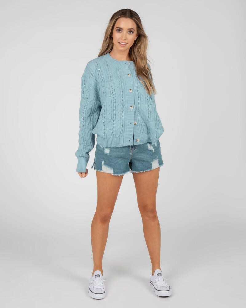 My Girl Just Friends Knit Cardigan for Womens