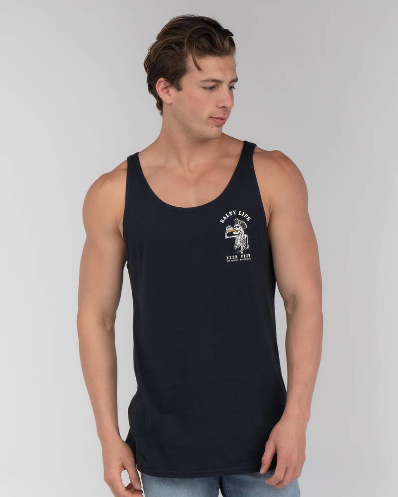 Salty Life Wasted Singlet for Mens