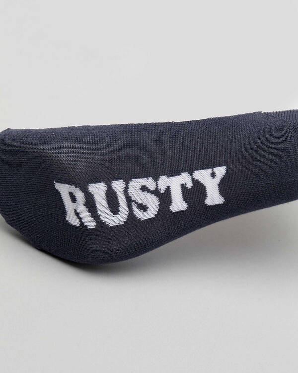 Rusty Womens All Day Invisible Sock Pack for Womens