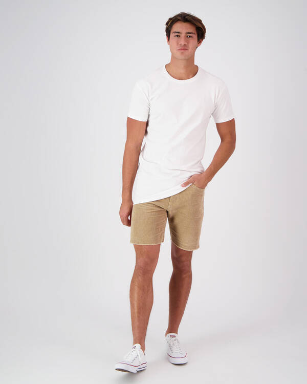 Rusty Riffer Cord Short for Mens