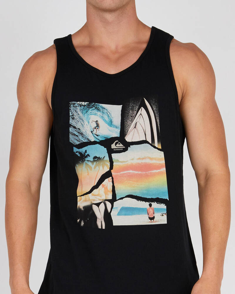 Quiksilver Torn Apart Tank for Mens
