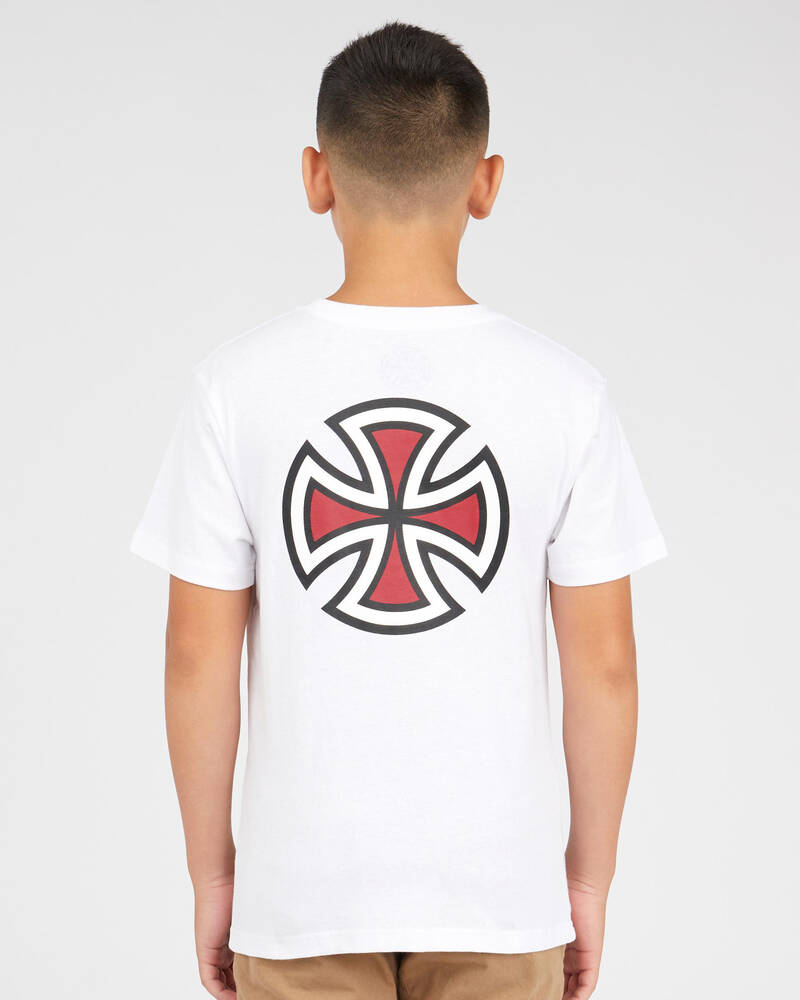 Independent Boys' Bar Cross T-Shirt for Mens