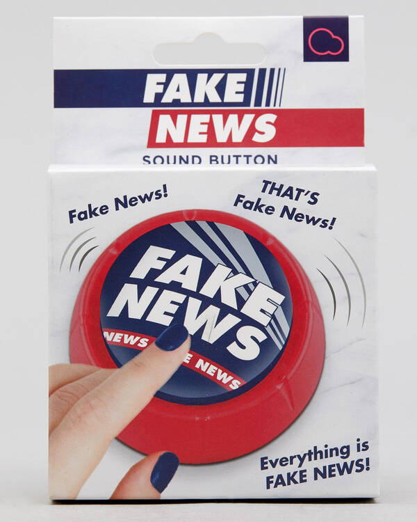 Get It Now Fake News Sound Button for Unisex