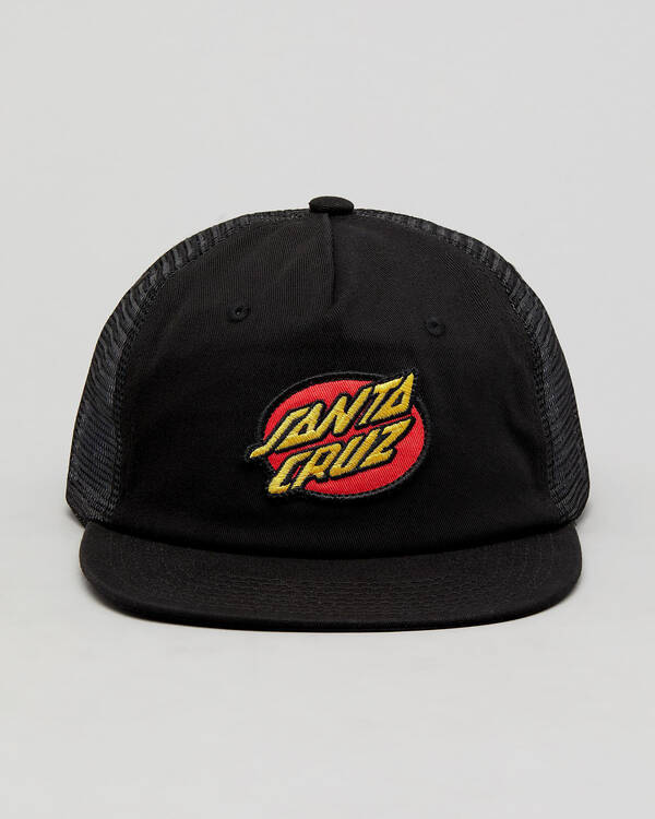 Santa Cruz Oval Dot Trucker for Mens